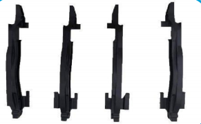 Automotive skylight guide die casting