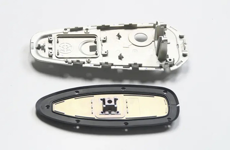 Auto parts automotive die casting antenna components of zinc alloy with galvanizing .jpg